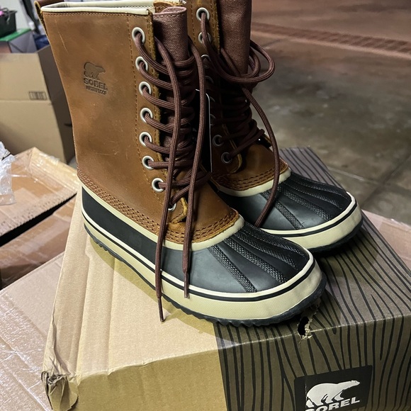 Sorel 1964 Premium Leather Boots. Size 7.5 Brand New - Picture 2 of 8